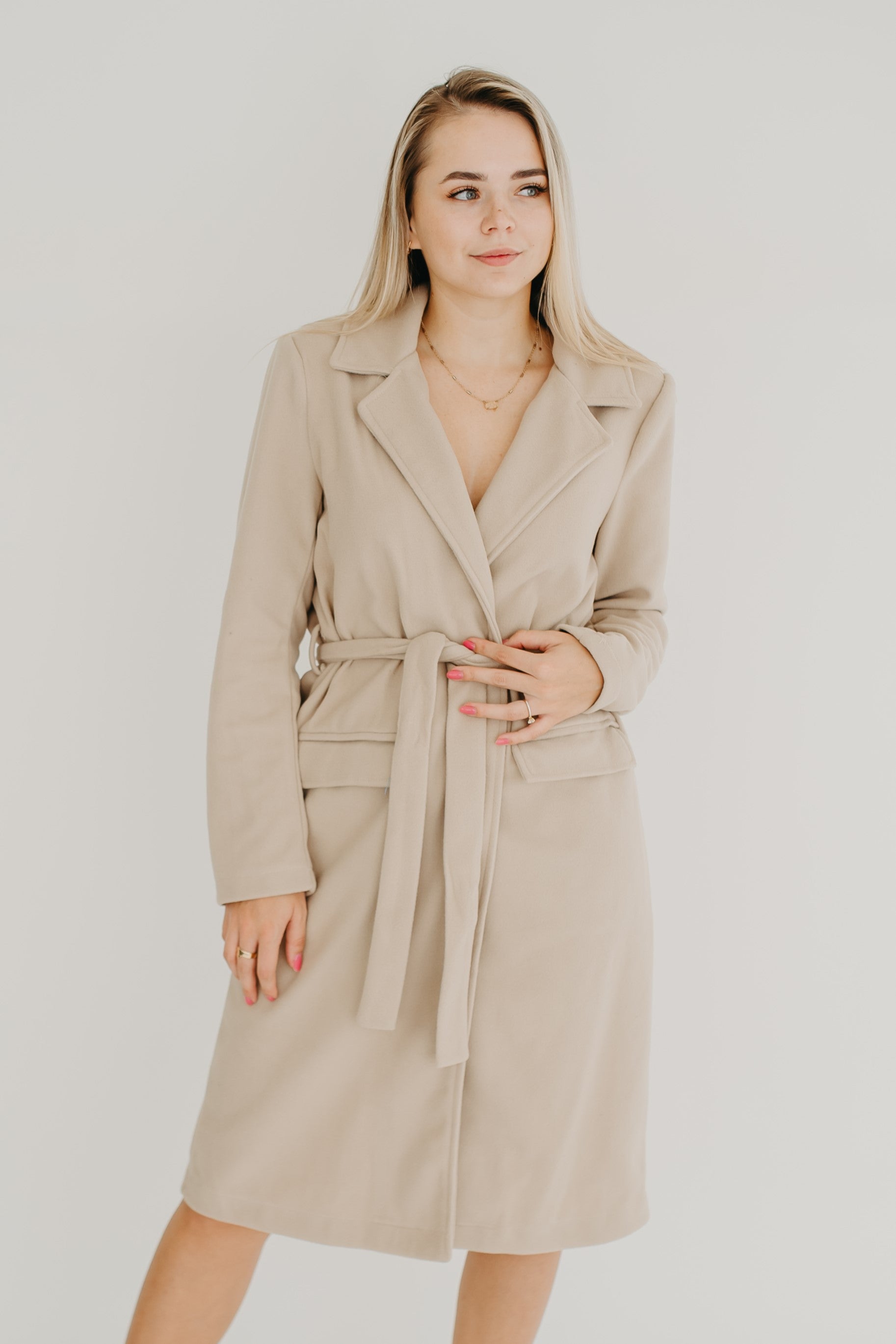 Essential Belted Trench Coat – Arora Rayn